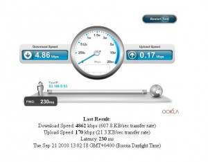 скорость 3g интернета
